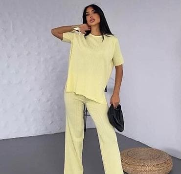 dsquared patike: Rebrasti ženski komplet – bluza i pantalone Gs - Dvodelni set od — 2