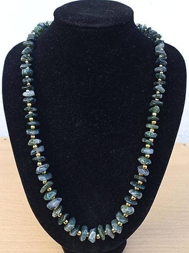 Ogrlica AHAT mahovina Ogrlica AHAT mahovina - Moss Ahat - mahovinasti