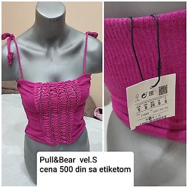Kancelarijski nameštaj: Pull&Bear top na bretele - Veličina: S (EU S / USA S / MEX 26 / — 1