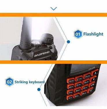 Sport i razonoda: Toki-Voki-Baofeng-UV-6R-Dual-Band-7w Baofeng UV-6R max snage 7wati — 5