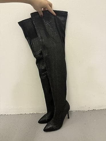 Donji delovi trenerke: Čizme, 37, bоја - Crna — 1