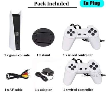 prodaja playstation 5: 8-bitna Game Station sa Retro Classic Game AV izlazom CENA 3500 — 4