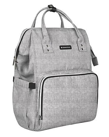 KikkaBoo Torba za mame Siena – light grey/silver (Šifra proizvoda