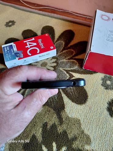 hagi vagi 1: Redmi 14c 6/128GB batetija6000amh. batetija drzi dan ipo uz njega ide — 9