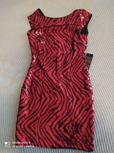 minđuše sa biserima: Guess XS (EU 34), bоја - Bordo, Večernji, maturski, Top (bez rukava) — 2