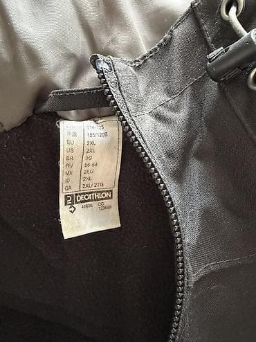 Zimska muška vodootporna jakna XXL za planinarenje po snegu do -10 — 2