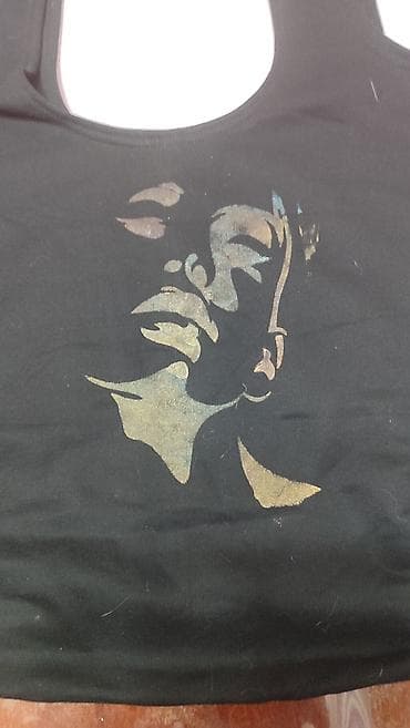 Torbe: Unikatne ručno oslikane pamučne torbe preko ramena - Materijal — 4