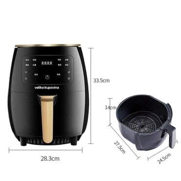 trimer za usi i nos cena: ✅Cena: 5999 din 💢Silver Crest – Friteza na vruć vazduh 4.5L💢 ✅Pržite — 2