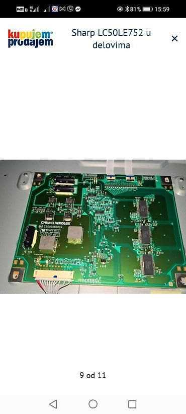 fen za kosu 5 u 1: Sharp LC50LE752 – delovi Dostupni originalni delovi sa modela: - Main — 10