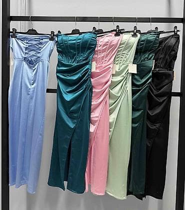 svecane haljine za zene preko 50: 🔥Svečana satenska midi haljina bez bretela
✅3100 din 🔥🔥 — 7