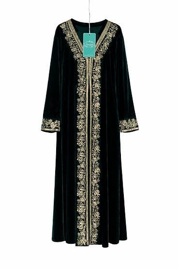 2XL, bоја - Zelena, Večernji, maturski, Dugih rukava