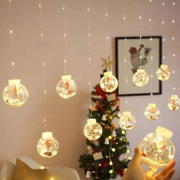 Cena 2490 din Novogodisnje snezne LED kugle Boja: toplo/bela,RGB