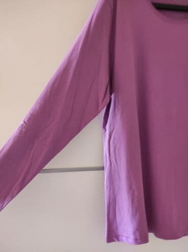 h: M (EU 38), Cotton, Single-colored, color - Purple — 3