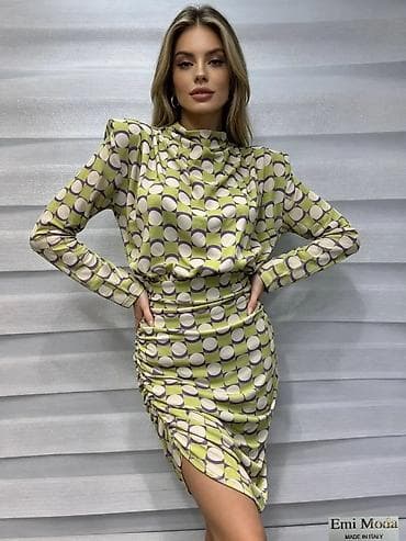 elegantni kacketi: Haljina Emi Moda – Made in Italy - Model: 16867 - Kroj: uska silueta — 1