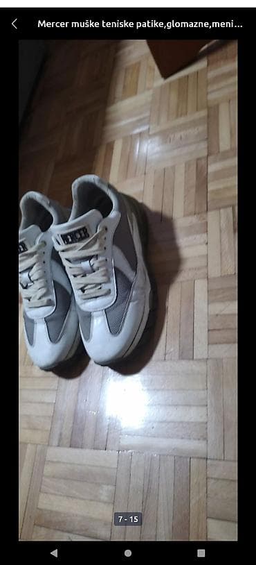novogodisnje naocare: Patike super Dry 43 28cm gazište, bele mercer patike jako redak model — 2