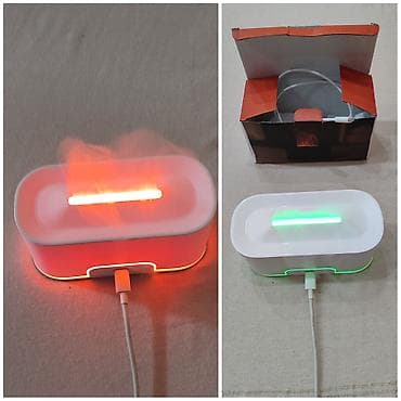 multimedia za golf 5: Aroma difuzor i ovlaživač vazduha sa efektom plamena - 2-u-1 uređaj — 1