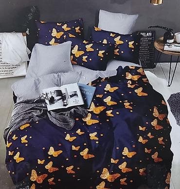 Kućni dekor: BRACNE POSTELJINE – komplet 5D dezen Opis: - Komplet posteljine sa — 5