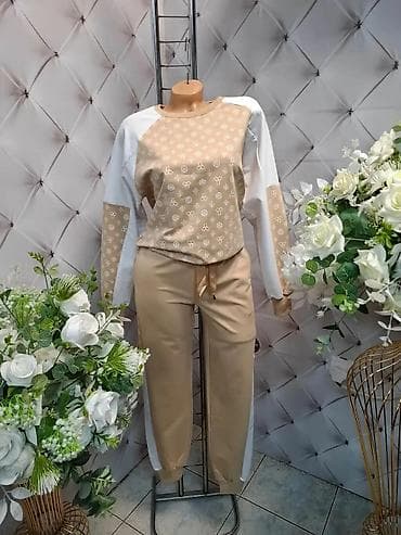 crne torbe: Damski komplet trenerke – bluza i pantalone - Stil: moderni casual sa — 4