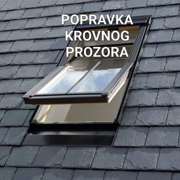 popravka drvenih prozora novi sad: Popravka krovnog prozora Profesionalna usluga servisa i sanacije svih — 1