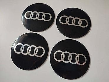 audi a4 b8 2.0 tdi termostat: STIKERI POKLOPACA FELNE 90MM ZA AUDI A3, A4, A6 | Alu samolepljivi — 2