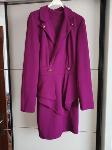 Women's Clothing: L, color - Purple, Long sleeves — 2