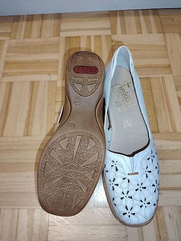 baletanke 41: Kožne baletanke/papuče Rieker ug 25cm - Gornjište: prirodna koža sa — 5