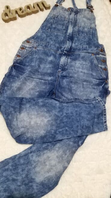 lanene pantalone lidl: 30, 30, Teksas, Normalan struk, Baggy — 3