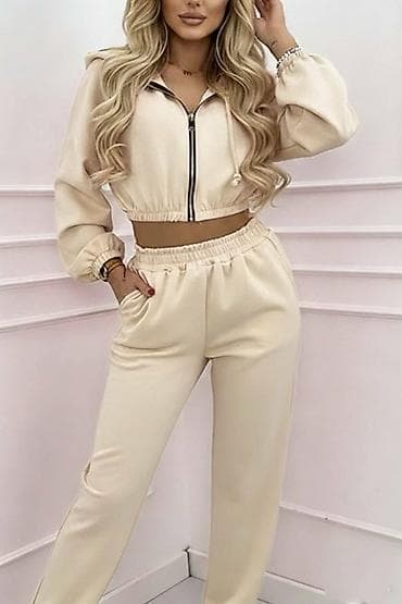 nike structure: Damski komplet trenerke – duks i pantalone - Krojen komplet sa kraćim — 1