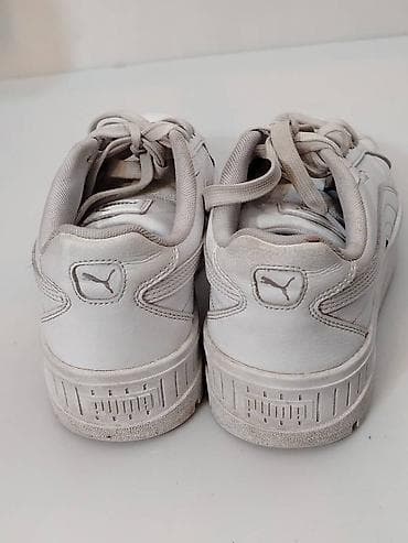 Flat shoes: Puma, 39, color - White — 6