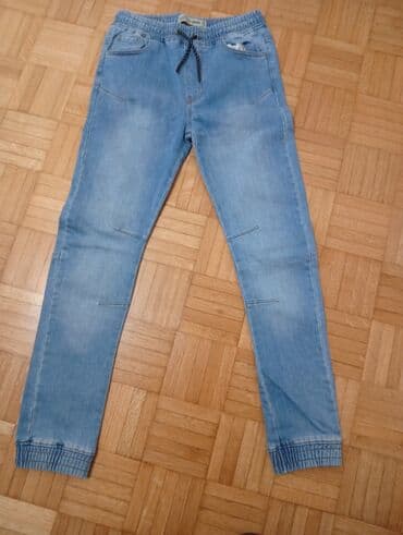 Suknje: Dečije farmerke – jogger modeli - Model: Cuff Jogger - Veličina — 1