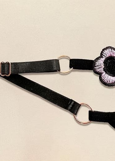 dsquared cipele: Ženske tange sa motivom leptira – luksuzna čipka i prozirni til - — 3