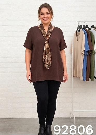 Komplet bluza+ helanke + marama 
2200 din 
L XL 2XL 3XL 4XL 
Pamuk ☘️