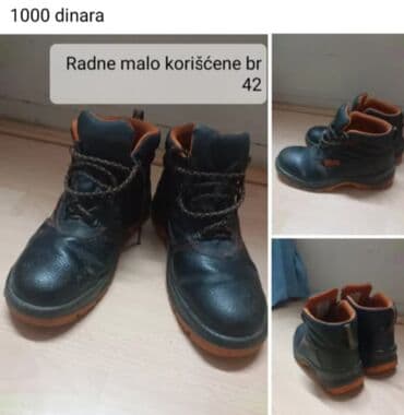 Safety work boots, size - 42