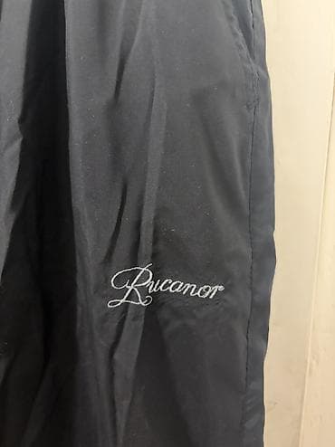 Haljine: Retro Rucanor suškava trenerka, crna sa belom postavom, veličina M — 4