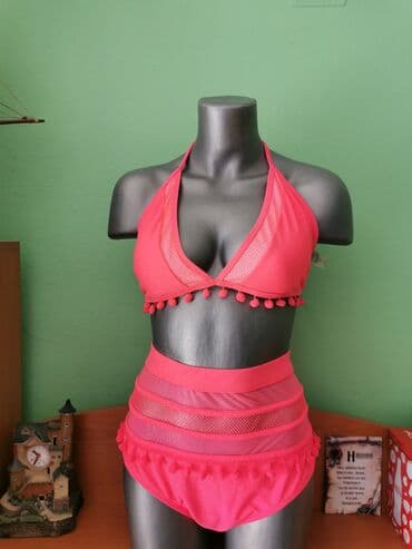 jednodelni push up kupaci: One size, Jednobojni, bоја - Roze — 2