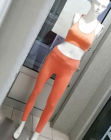 push up za kupaci: S (EU 36), Polyester, color - Orange, Single-colored — 4