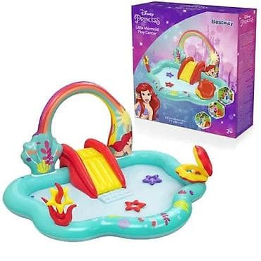 lidl prskalica za terasu: BAZEN MALA SIRENA 14/91097 – Fantastična vodena zabava za vrele letnje — 5
