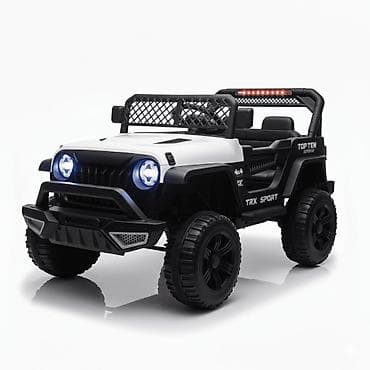 Children's Electric Cars: Dečiji džip na akumulator Wrangler Beli (12V) – SM-25401B Šifra — 1