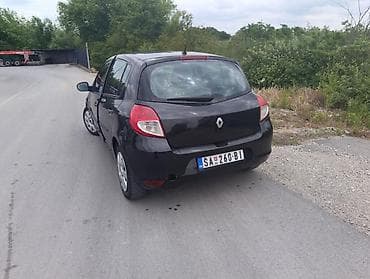 serbia car: Renault Clio III – crna boja, 5 vrata, hečbek. Na prodaju Clio 1.2 — 4