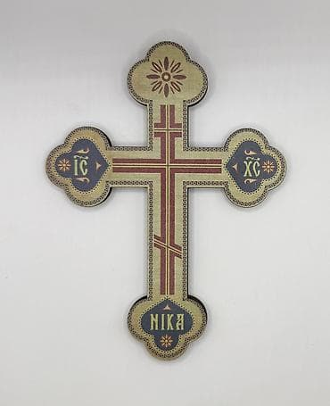 bela kuhinja: Pravoslavni devotionalni set - Ikona na drvetu: bogato kolorisana — 7