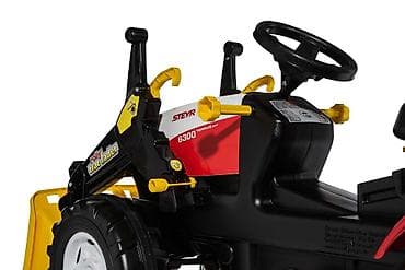 mali traktori za decu: Rolly Toys Traktor Steyr 6300 Terrus CVT sa utovarivačem – vozilo na — 3