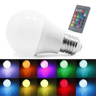 internet preko antene: RGB Led Sijalica 8W RGB LED sijalica E27 Snage 8w Ide uz daljinski — 2