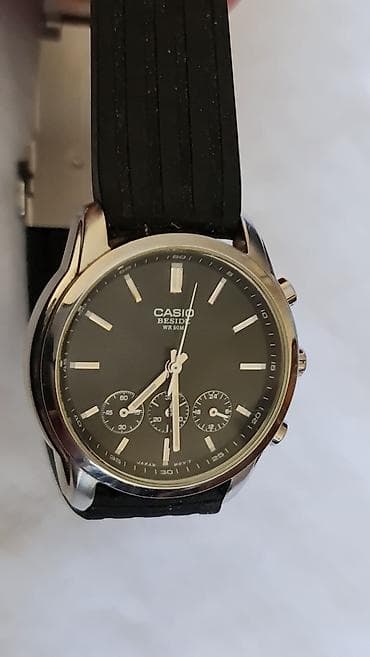 satovi krusevac: Casio Beside BEM-504 muški analogni sat - Kućište od nerđajućeg — 3