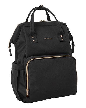 jeftini bodici za bebe: KikkaBoo Torba za mame Siena black/gold (šifra: KKB2) - — 1