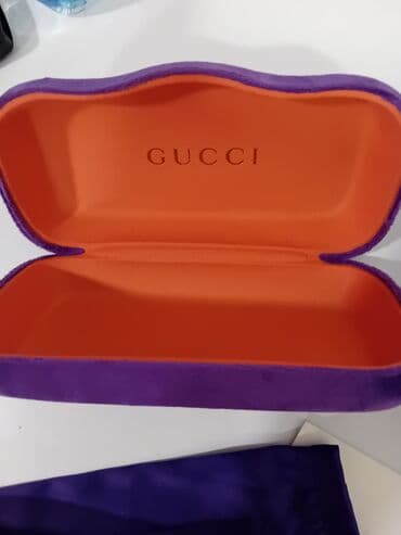 trakice za kosu: Naočare za sunce, Gucci, bоја - Crna — 9