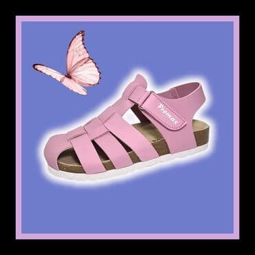 SNIZENJE Predivne lagane sandalice sa poluzatvorenim prsticima