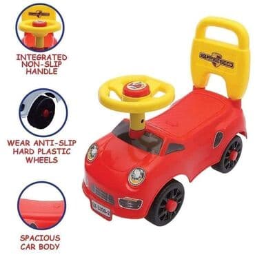 dexy co auto na daljinski: Auto guralica sa sirenom i naslonom Namenjeno deci uzrasta 1-3 — 2