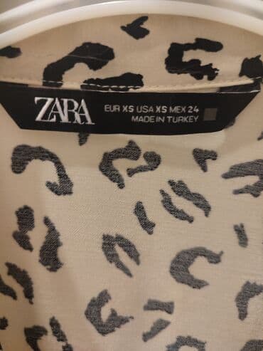 c a tunike: Zara, XS (EU 34), Viscose, Animal, color - Multicolored — 9
