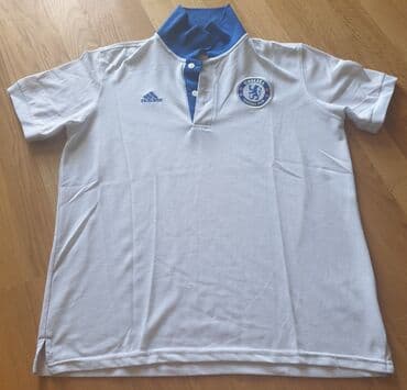 c a zimske jakne: ﻿﻿ADIDAS CHELSEA football club dres, polo majica bela, bele boje, sa — 3