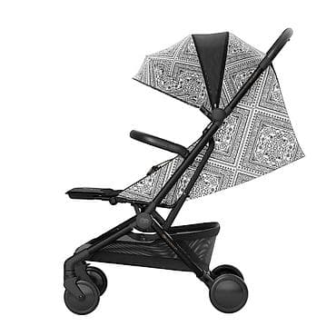 Kolica za bebe: KINDERKRAFT KOLICA PILOT 2 BIZUU LUNAR BLACK – kabinska, kompaktna — 6